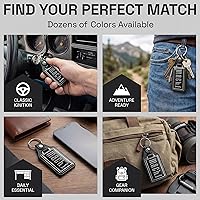 Vista 7 de Brotherhood 1981-1988 Compatible with Blazer K5 Emblem Design Keychain Key Holder Key Ring