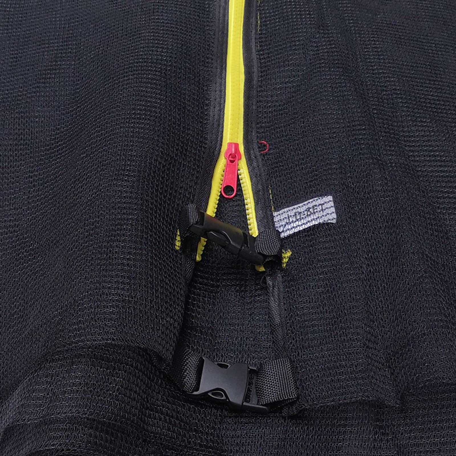 Almohadilla Repuesto para trampolín Exterior, Red Seguridad Repuesto 2,4 m, 3 m y 3,6 m (Solo Red, no Incluye Postes), Color Azul jardín, 306 cm (10 pies), 8 Postes.
