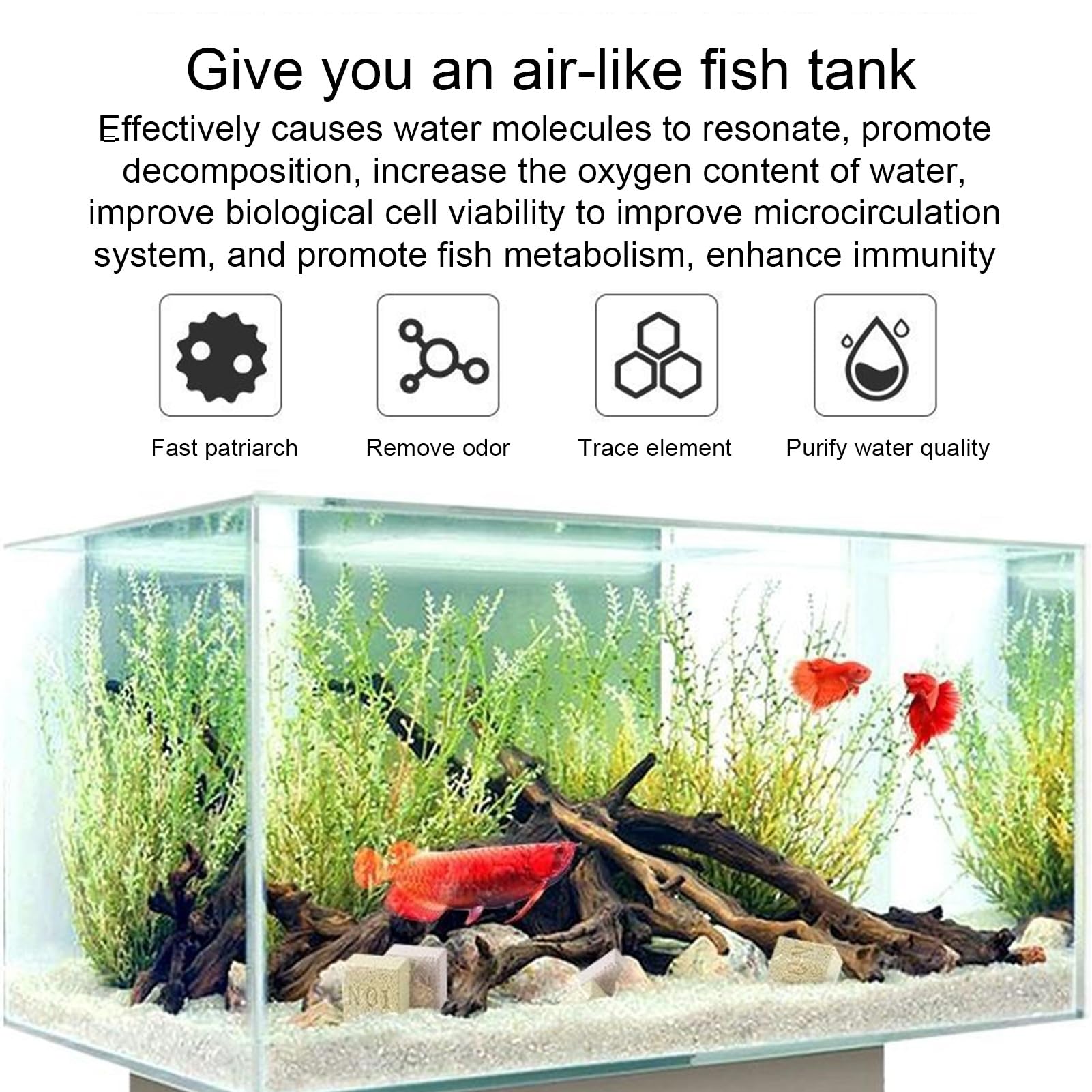 Bolas de 4,2 kg para filtros de Acuario, Medios filtrantes para estanques y peceras, Anillos de cerámica para peceras y estanques.