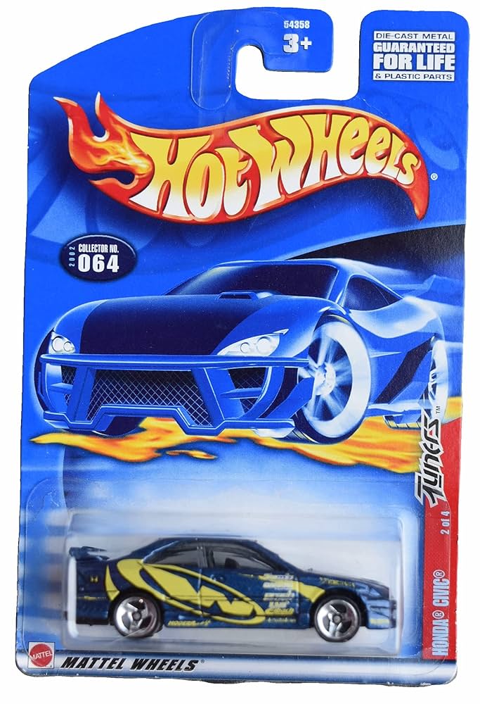 SHO Amazon.com: Hot Wheels Honda Civic, Tuners 2/4 : Automotive