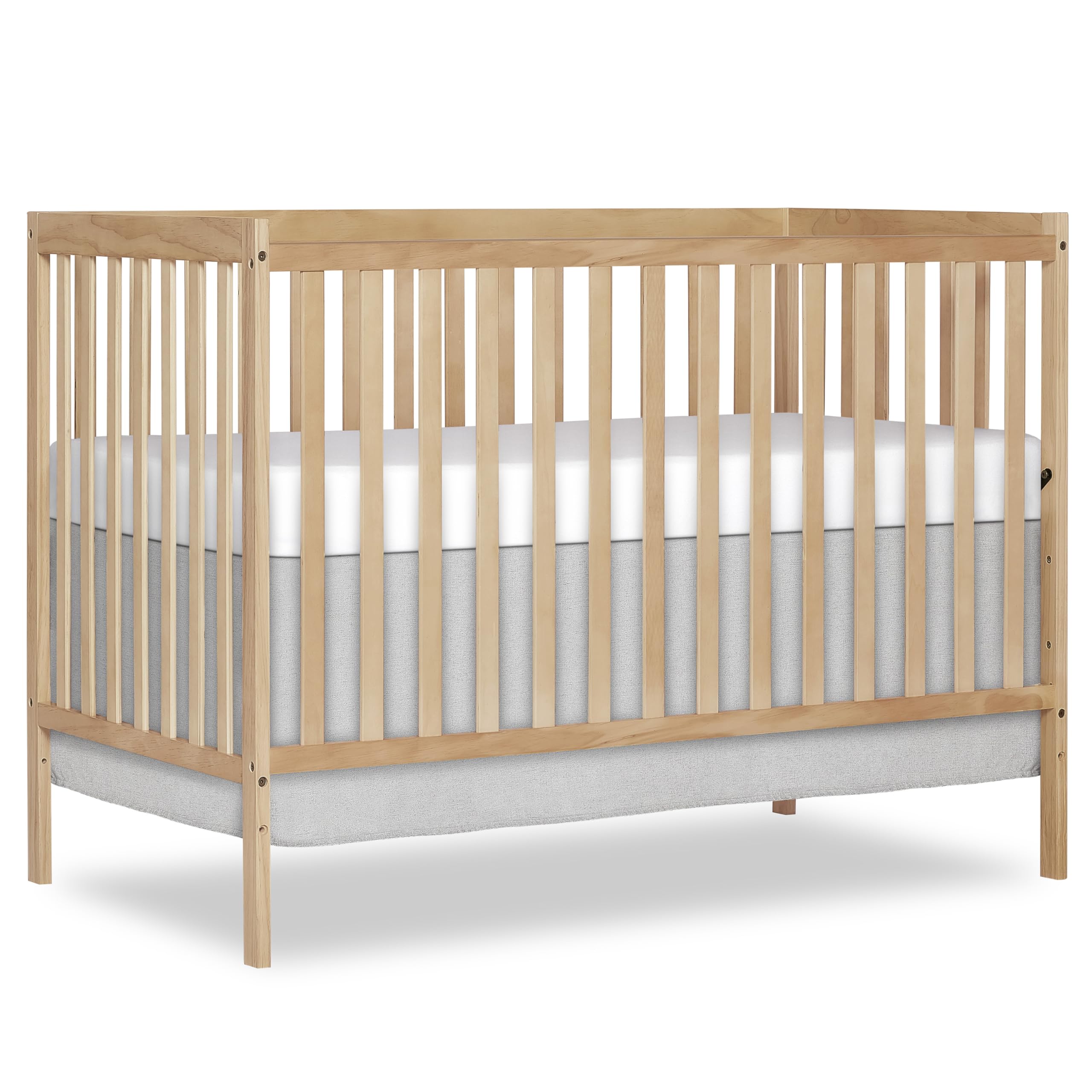 Photo 1 of ***FACTORY SEALED - OPENED FOR INSPECTION***

Dream On Me Synergy 5-in-1 Convertible Full-Size Baby Crib with Toddler, Day & Full Bed Conversion in Barnwood Natural, GreenGuard Gold & BSA, 3 Mattress Heights, Sustainable Pinewood