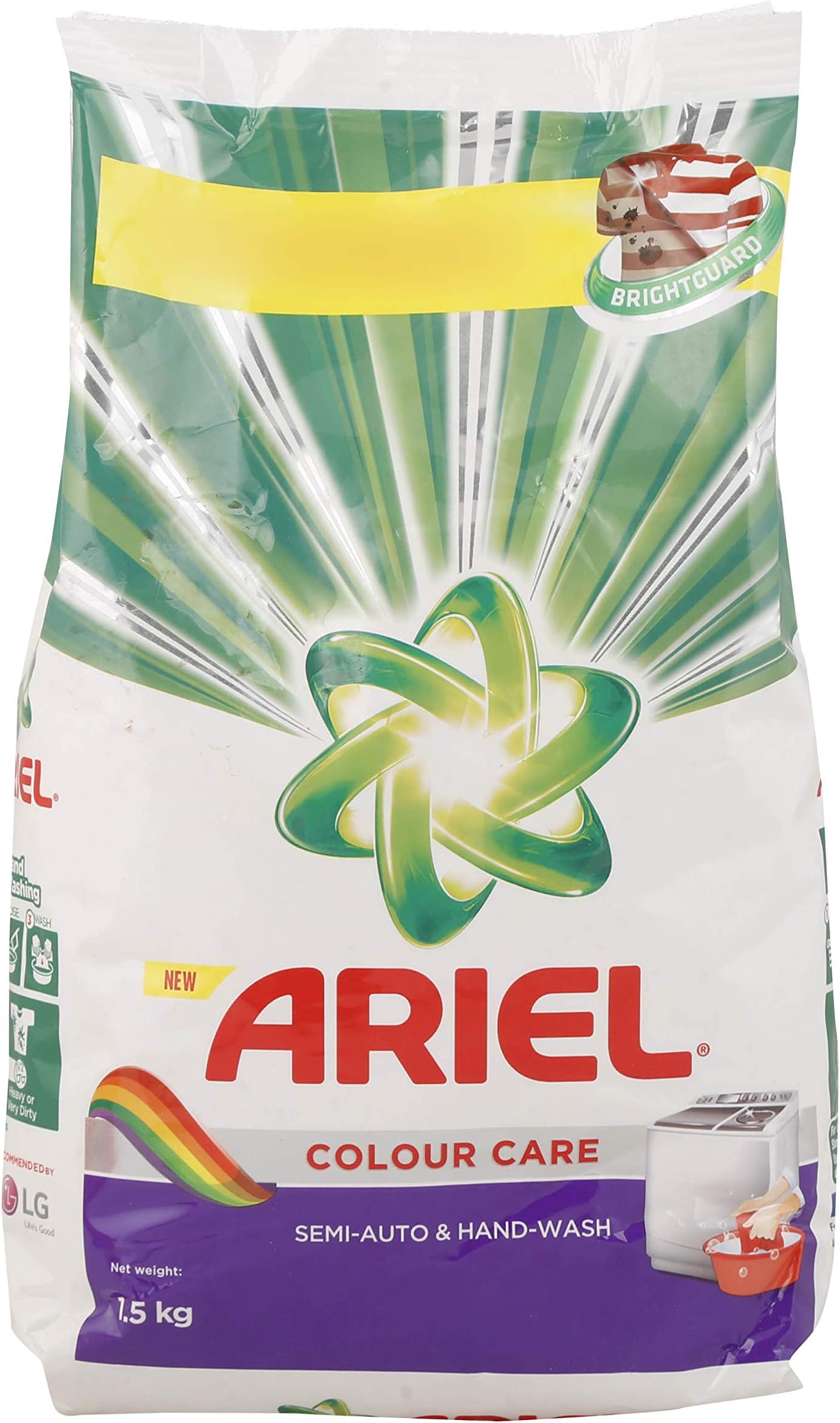 Ariel Colour Washing Detergent Powder, 1.5 Kg
