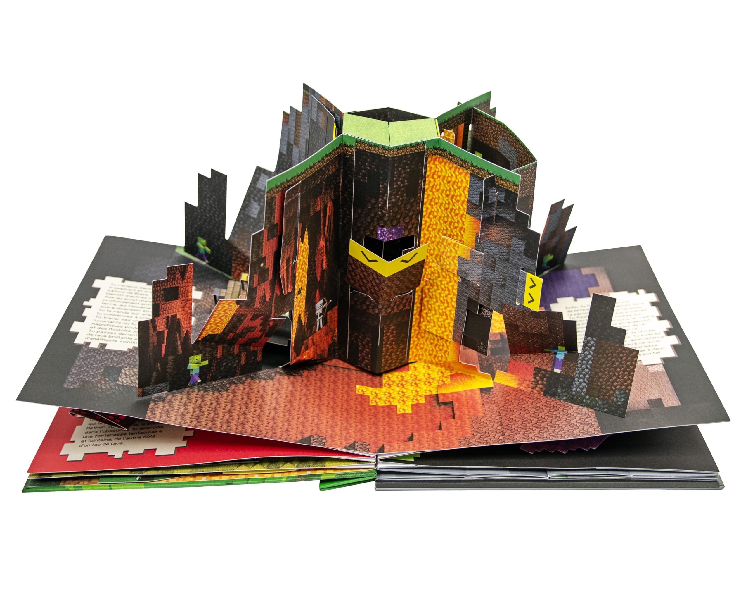MineCraft, le pop-up officiel