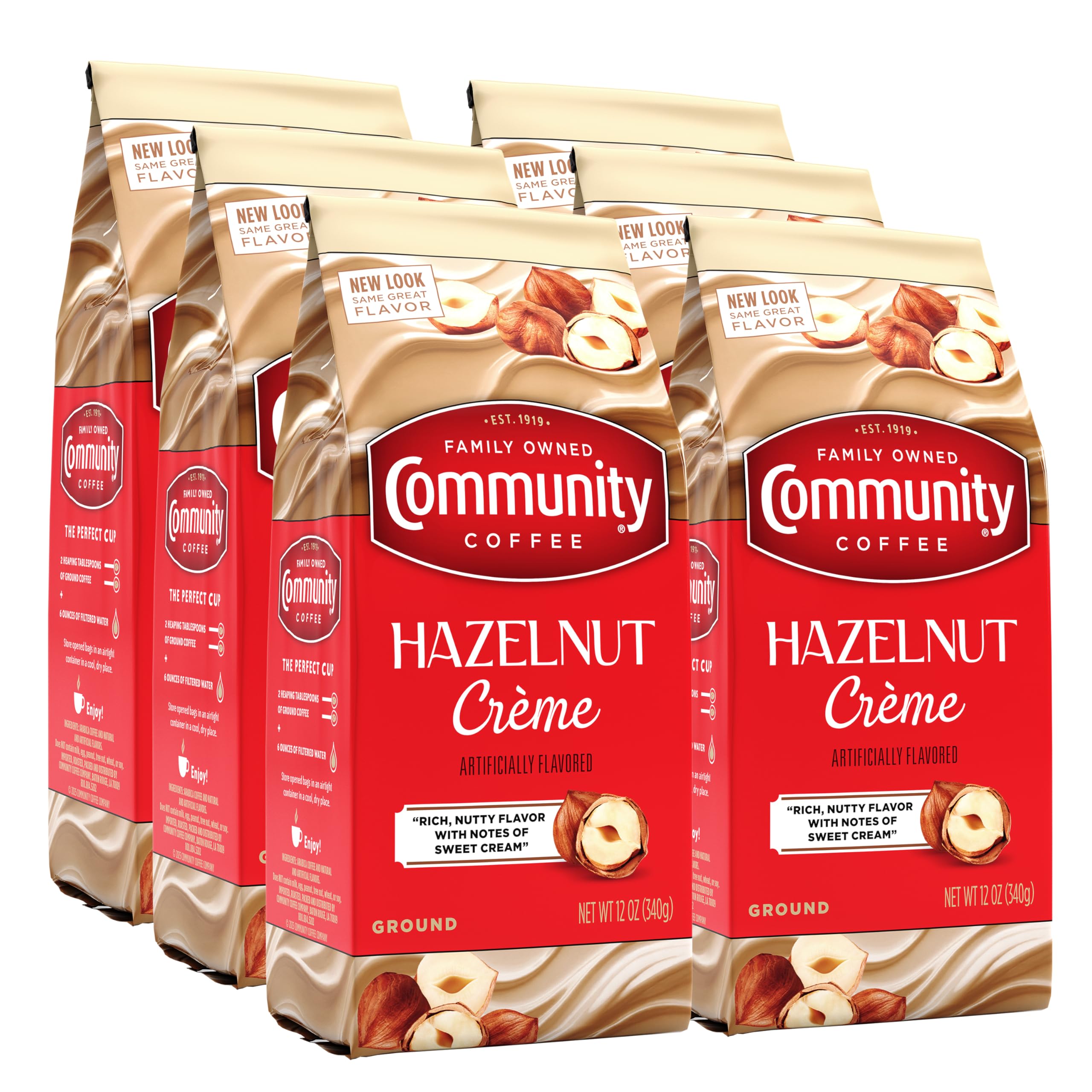 Amazon.com : Community Coffee Hazelnut Creme Flavored 72 Ounces
