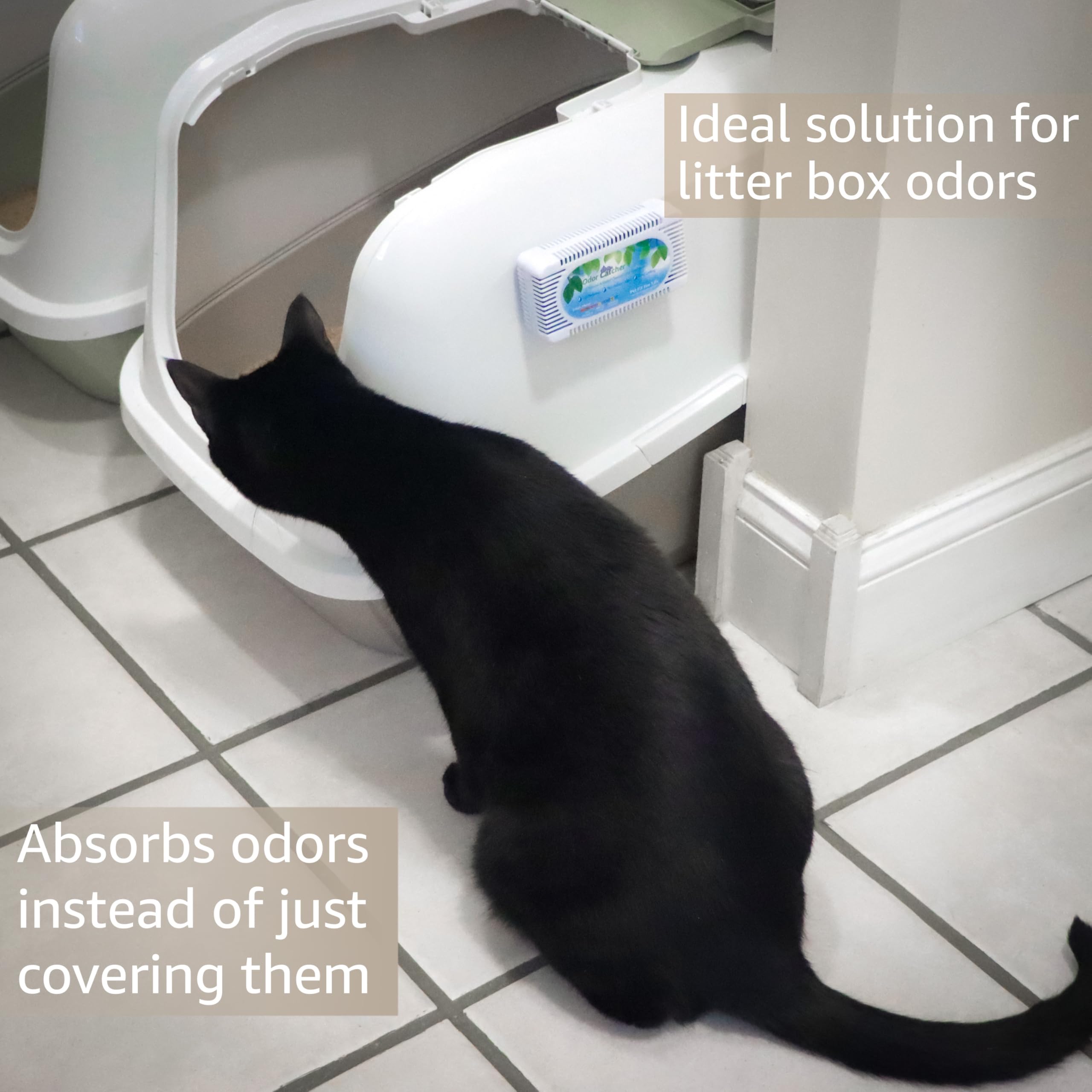 Pet Fit For Life Litter Box Odor Absorber - Activated Charcoal Pods for Litter Box Odor Eliminator, Unscented Freshener & Deodorizer for Long-Lasting Freshness & Effortless Approach - 2 Pack - image 2