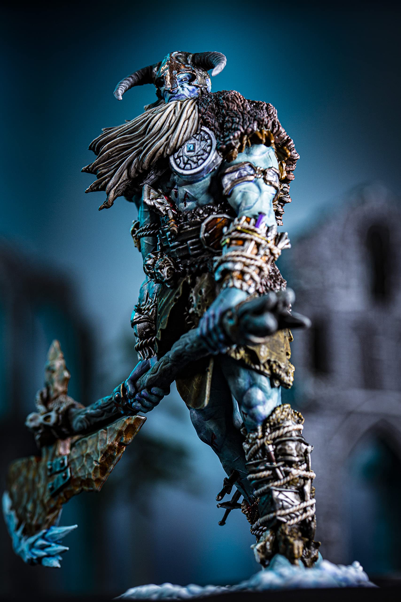 STEAMFORGED GAMES | Epic Encounters Caverns of The Frost Giant | Ensemble de Rencontre RPG avec Grande Miniature et jetons | 2+ Joueurs | 120-360 Minutes