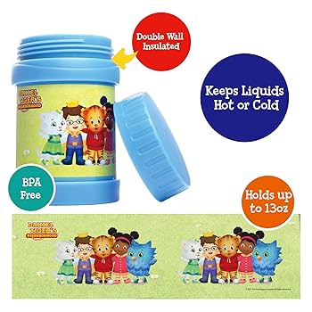 Amazon.com: Daniel Tiger's Neighborhood Stainless Steel 13