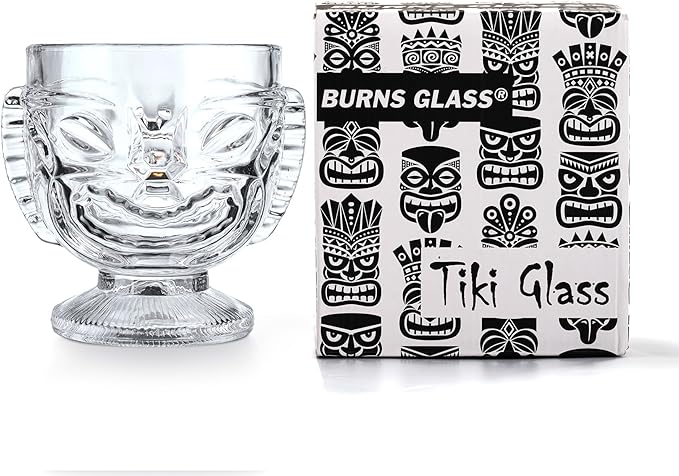Vaso Tiki Chalice Cocktail, Diseño Cristal Clear, Capacidad 14 Oz miniatura 5
