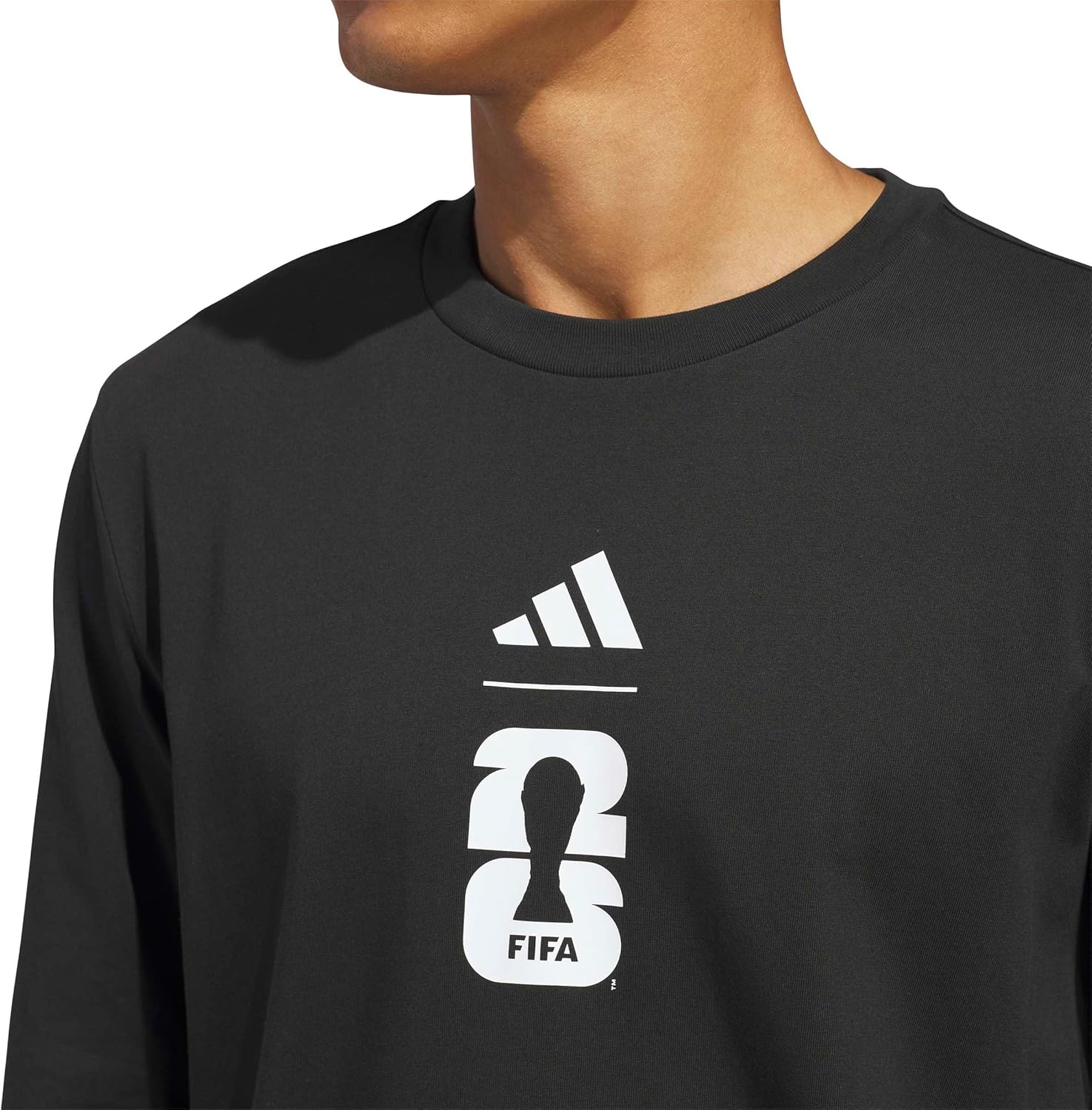 Adidas Mens FIFA World Cup 26™ Match Ball Graphic Long Sleeve T-Shirt - Image 5