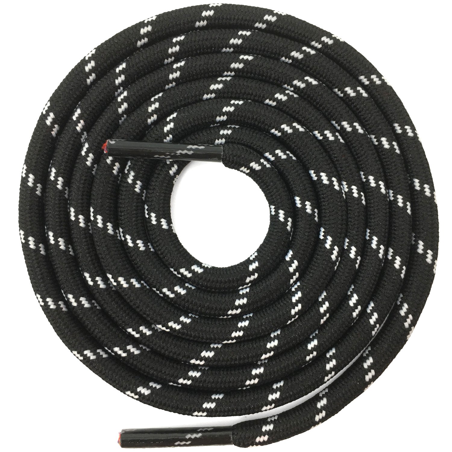 DELELE2 Pair Thick Round Climbing Shoelaces Hiking Shoe Laces Boot Laces