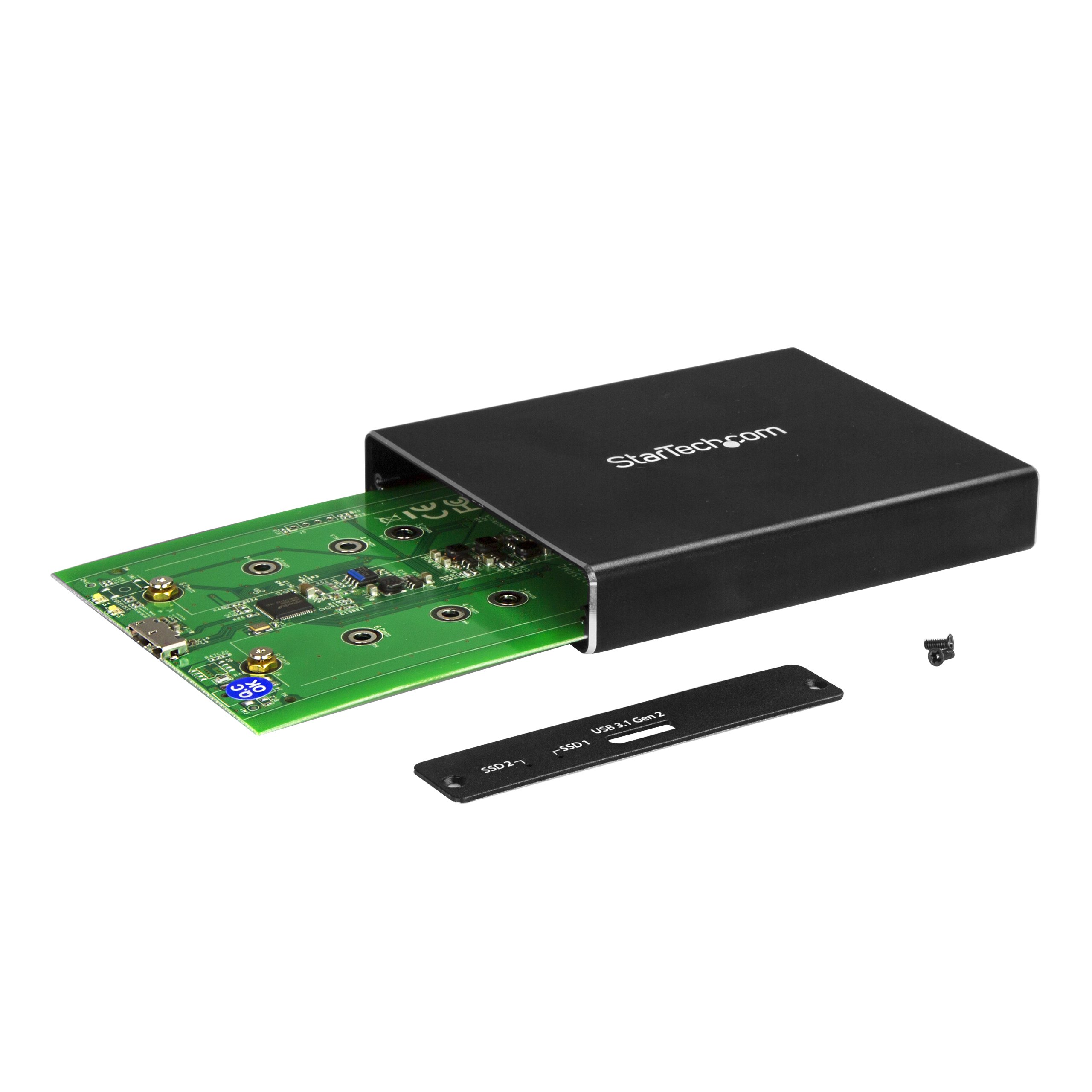 BOX ESTERNO USB 3.1 A 2 SLOT M.2 N