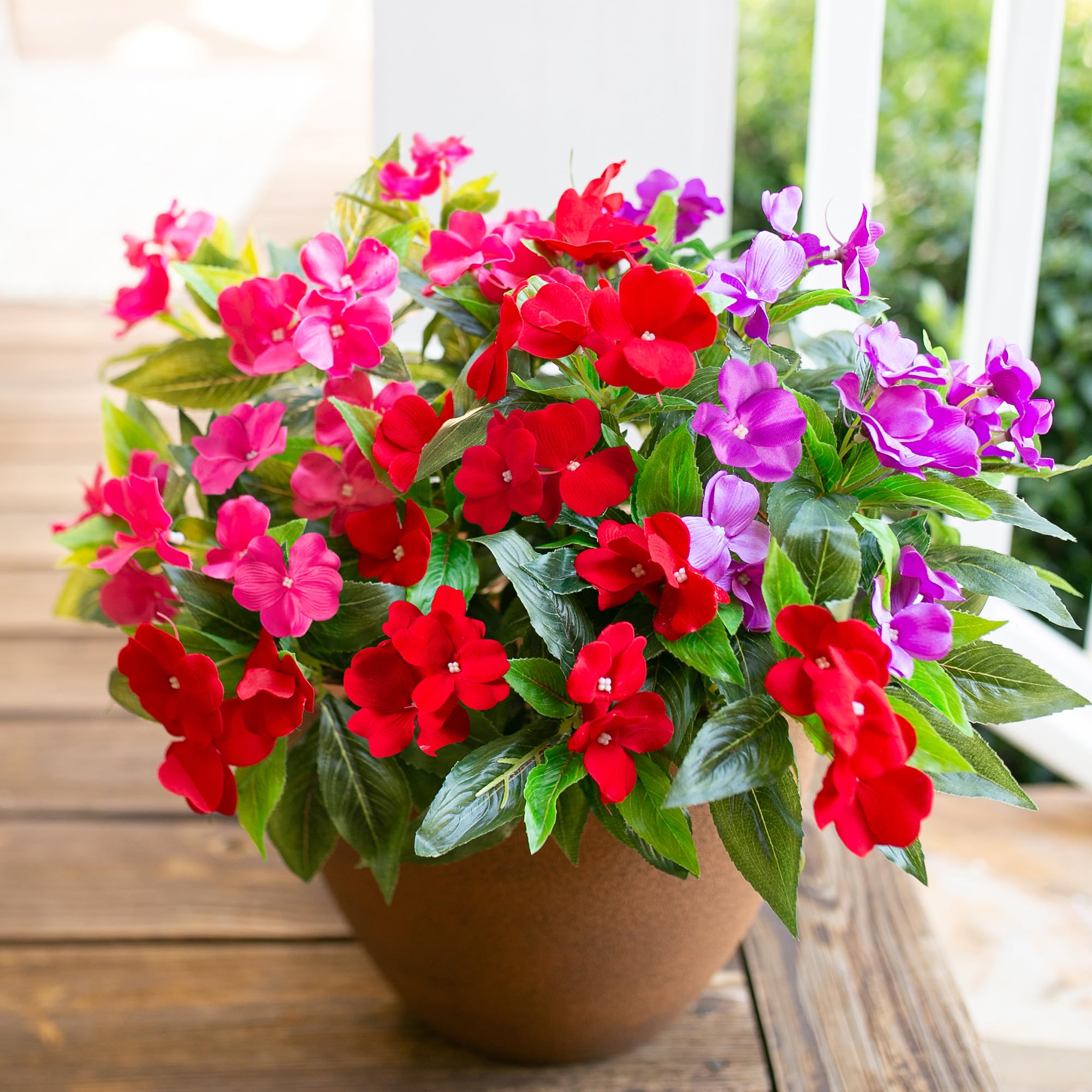 Fake Impatiens Flowers: A Touch Of Color That Lasts