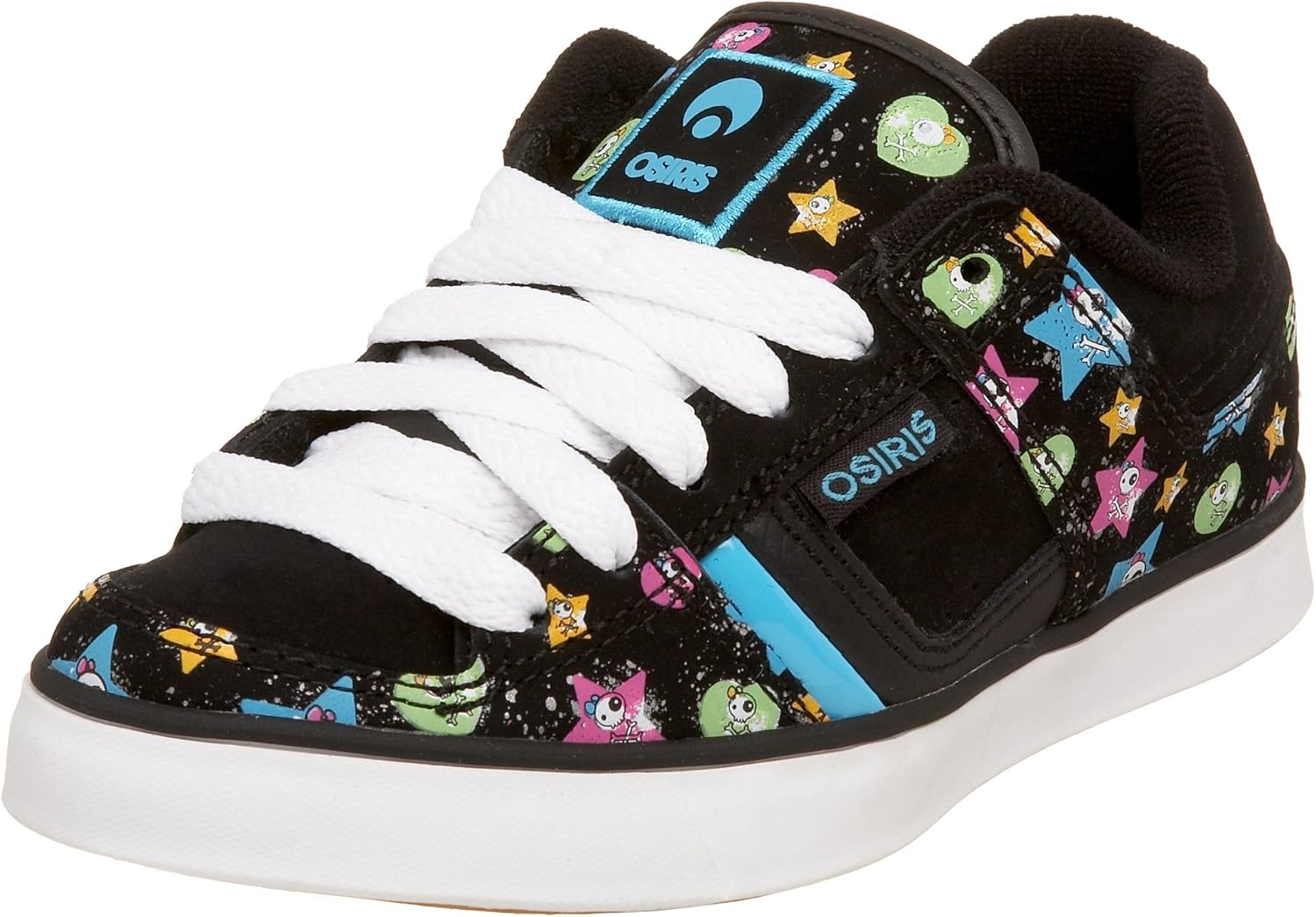 Osiris Little Kid/Big Kid Libra Skate Shoe,BeckyBones/Starshearts,5 M US Big Kid