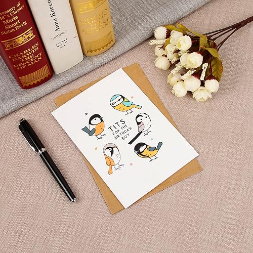 Miniatura 3 de CJ&M Regalo interactivo para mamá (TITS) divertidas tarjetas de cumpleaños para ella o él, tarjeta de cumpleaños para marido, tarjetas de cumpleaños