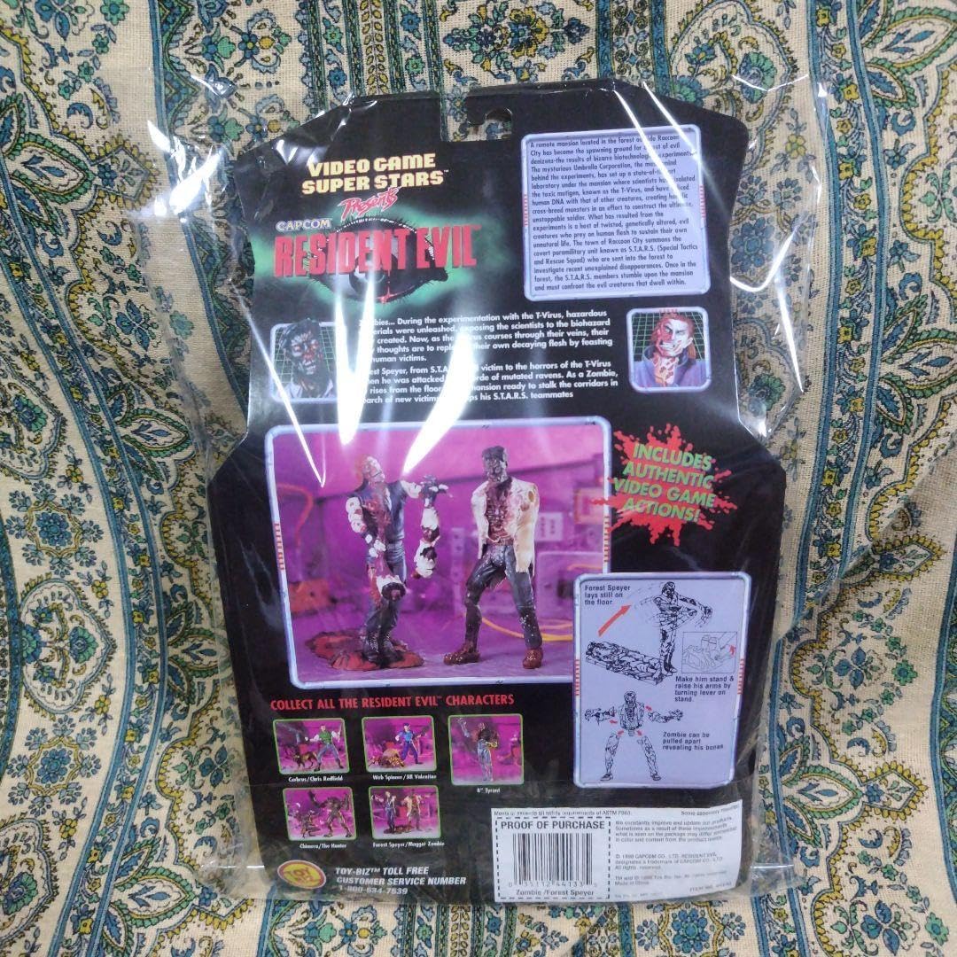 TOYBIZ バイオハザード ゾンビ&フォレストスパイヤー バイオ