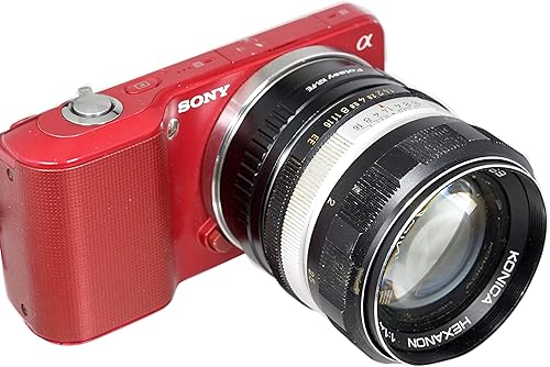 Miniatura 34 de Fotasy Cañón manual EF adaptador de lente a montura E, montaje EFS E, adaptador EF a montaje E, compatible con Sony sin espejo a7 a7r a7s a7 II III