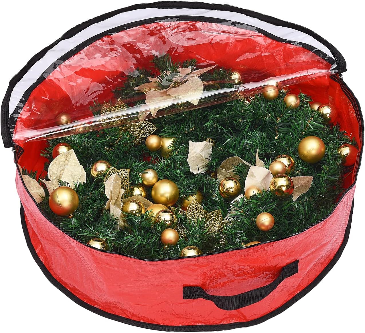 XINdream Christmas Wreath Storage Bag, 30 Inch Reusable
