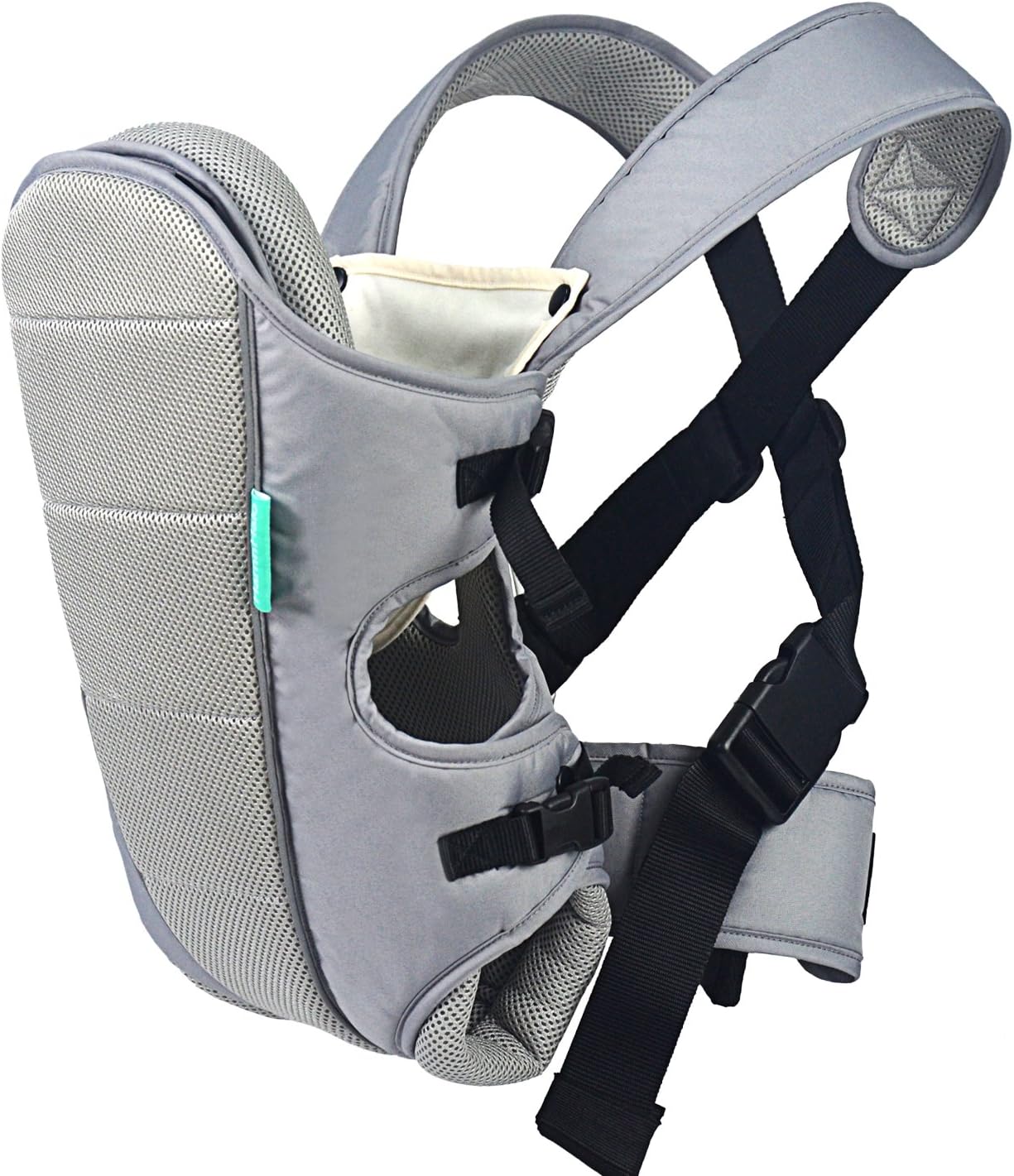 HarnnHalo Ergonomic Baby Carrier 3 in 1 Back Front Child Carrier M09 Grey