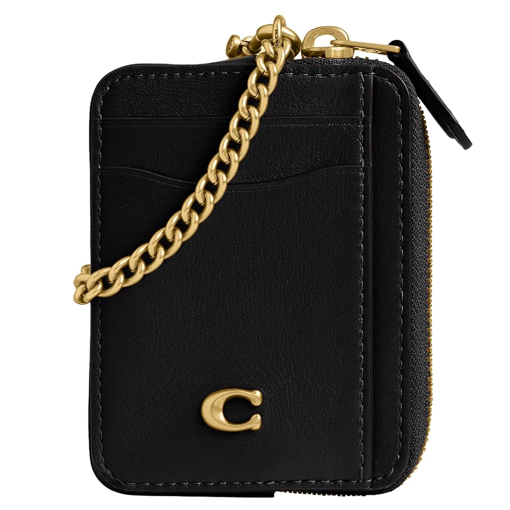 Amazon.com: Coach Women's Essential Chain Card CASE