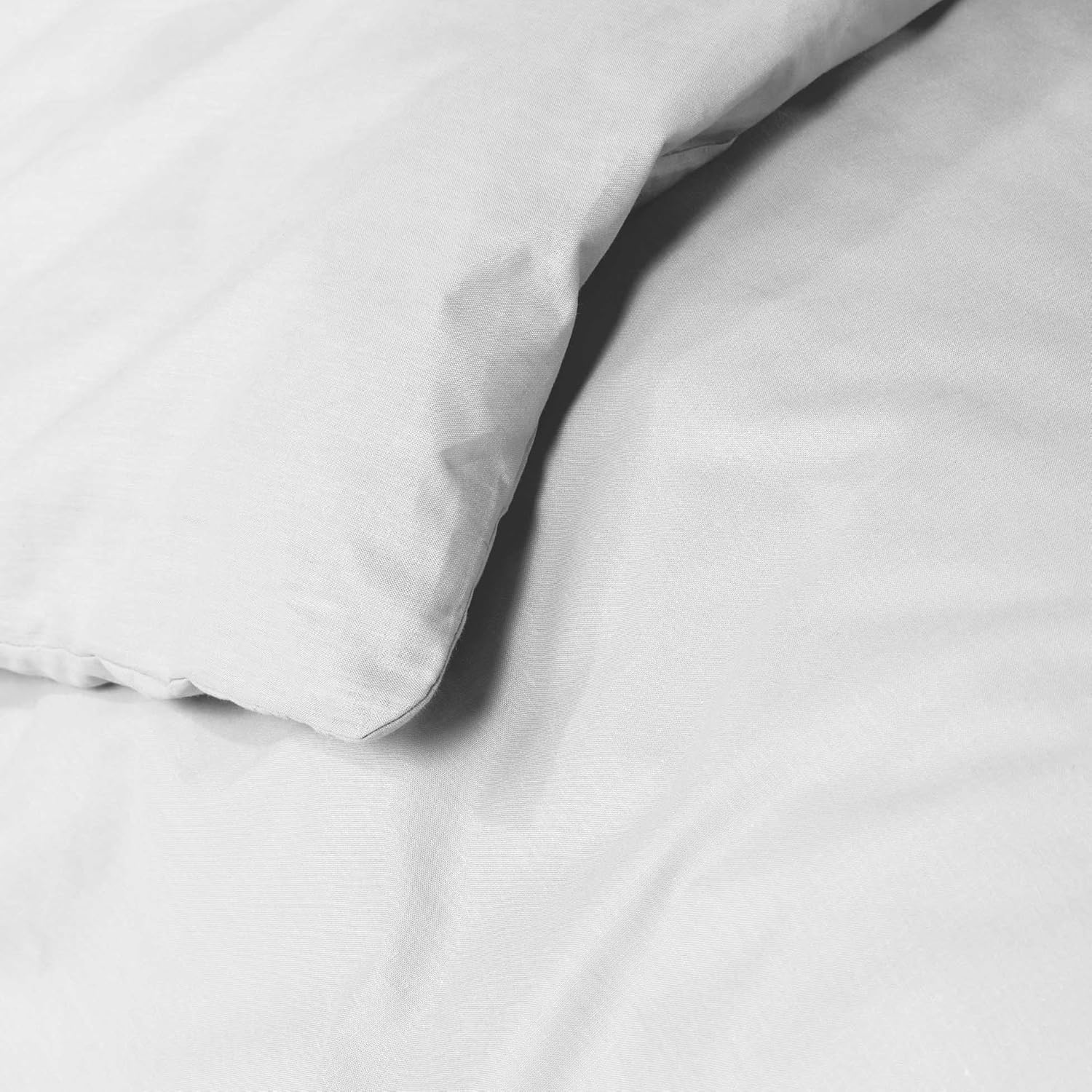 douceur d'intérieur, Duvet Cover (140 x 200 cm) Lina White, 100% Cotton
