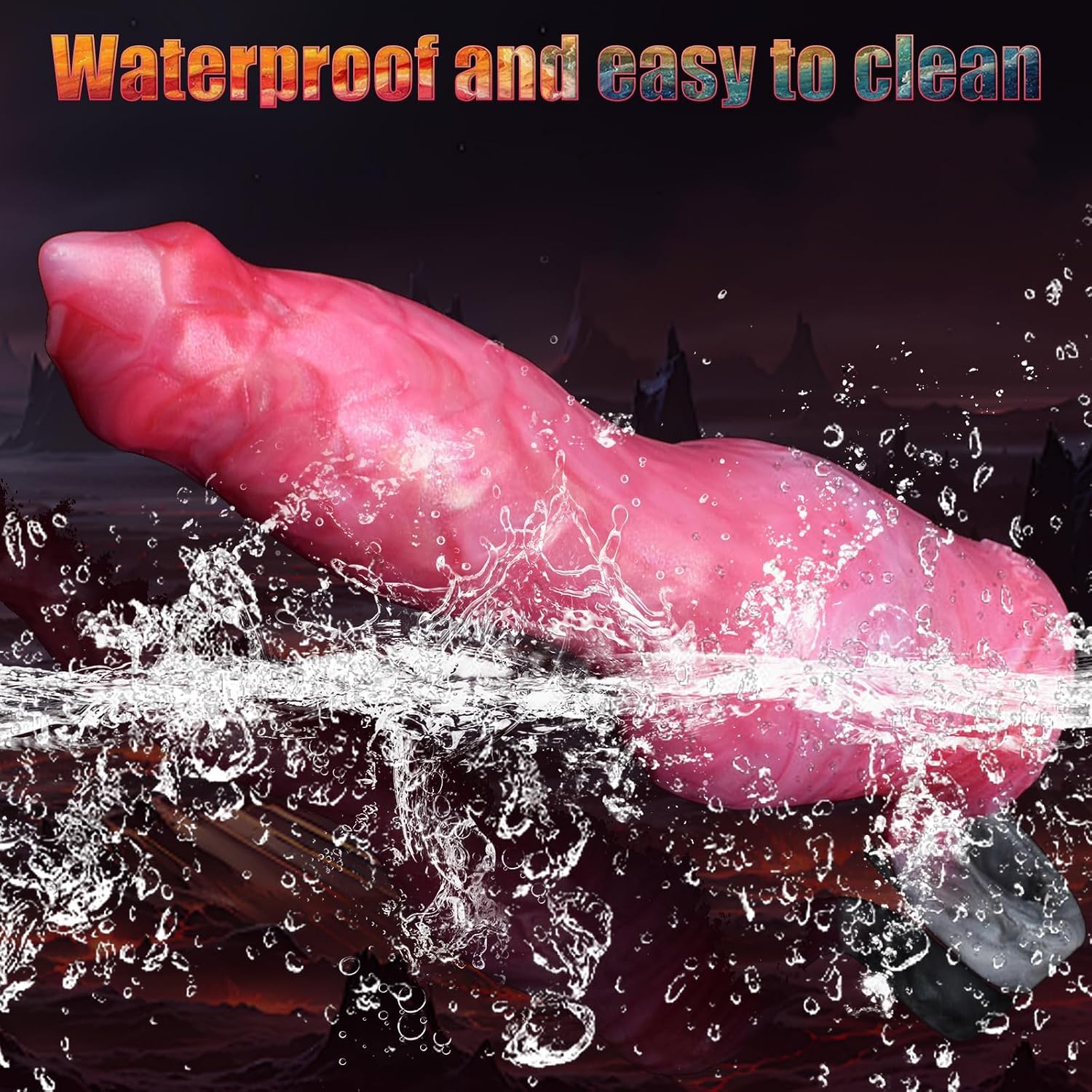 Big Dog Penis Sleeves,Adult Male Sex Toys,Sex Games with Penis Rings,Animal Penis Extenders,Extension & Enlargement Sleeves,Wearable Elastic Penis Rings Soft,Penis Toys