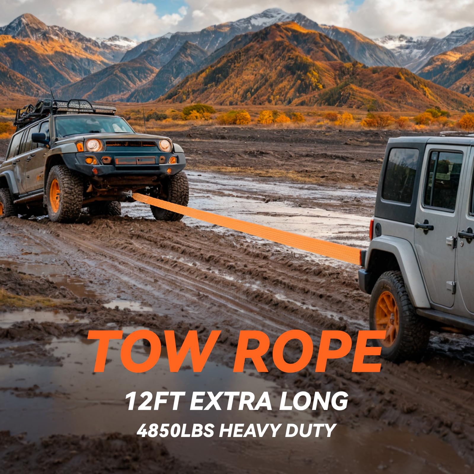 Jump Starter with Air Compressor, VCANENERGY Roadside Emergency Car Kit with 12V Portable Battery Jump Starter & Tire Inflator for Cars, Trucks, SUVs-Car Emergency Kit for Women, Men, Teen