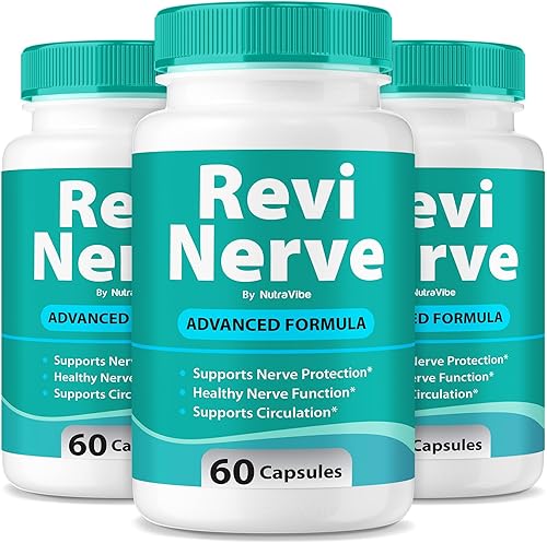 Miniatura 1 de Revi Nerve - Suplemento diario de apoyo nervioso ReviNerve con ingredientes naturales para comodidad nerviosa y salud de señalización  Fórmula de