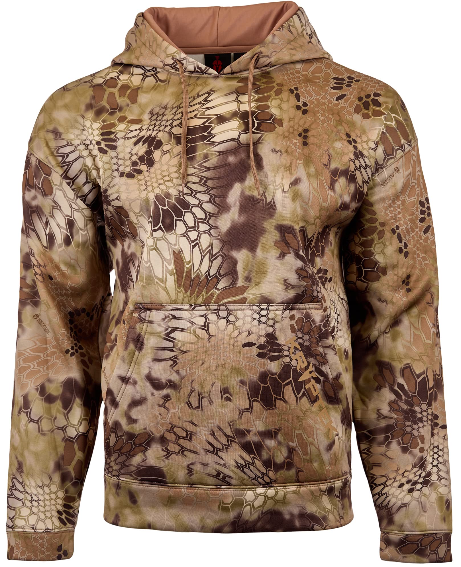 KryptekTartaros Hoodie for Men - Performance Athletic Hoodie with Advanced Camouflage Design, Lightweight & Comfortable Fit