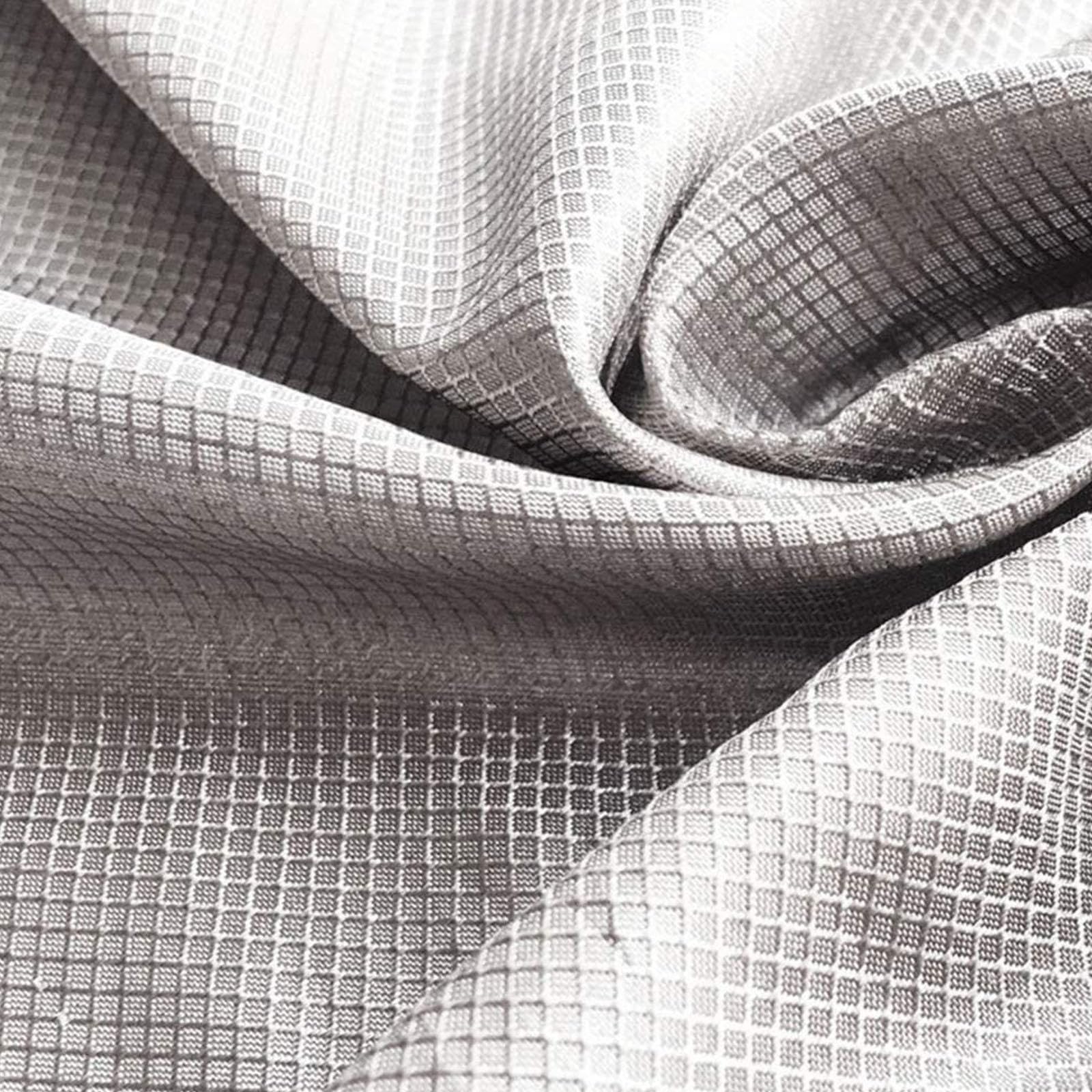 Tissu de blindage Faraday anti-rayonnement au mètre argenté 3x1.1m