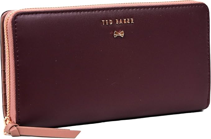ted baker burgundy purse
