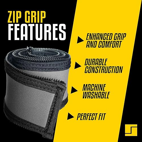 Miniatura 2 de Stromberg Carlson AM-ZIP2239C - Funda de agarre de neopreno para pasamanos RV con cremallera de nailon, lavable a máquina, se adapta a riel de