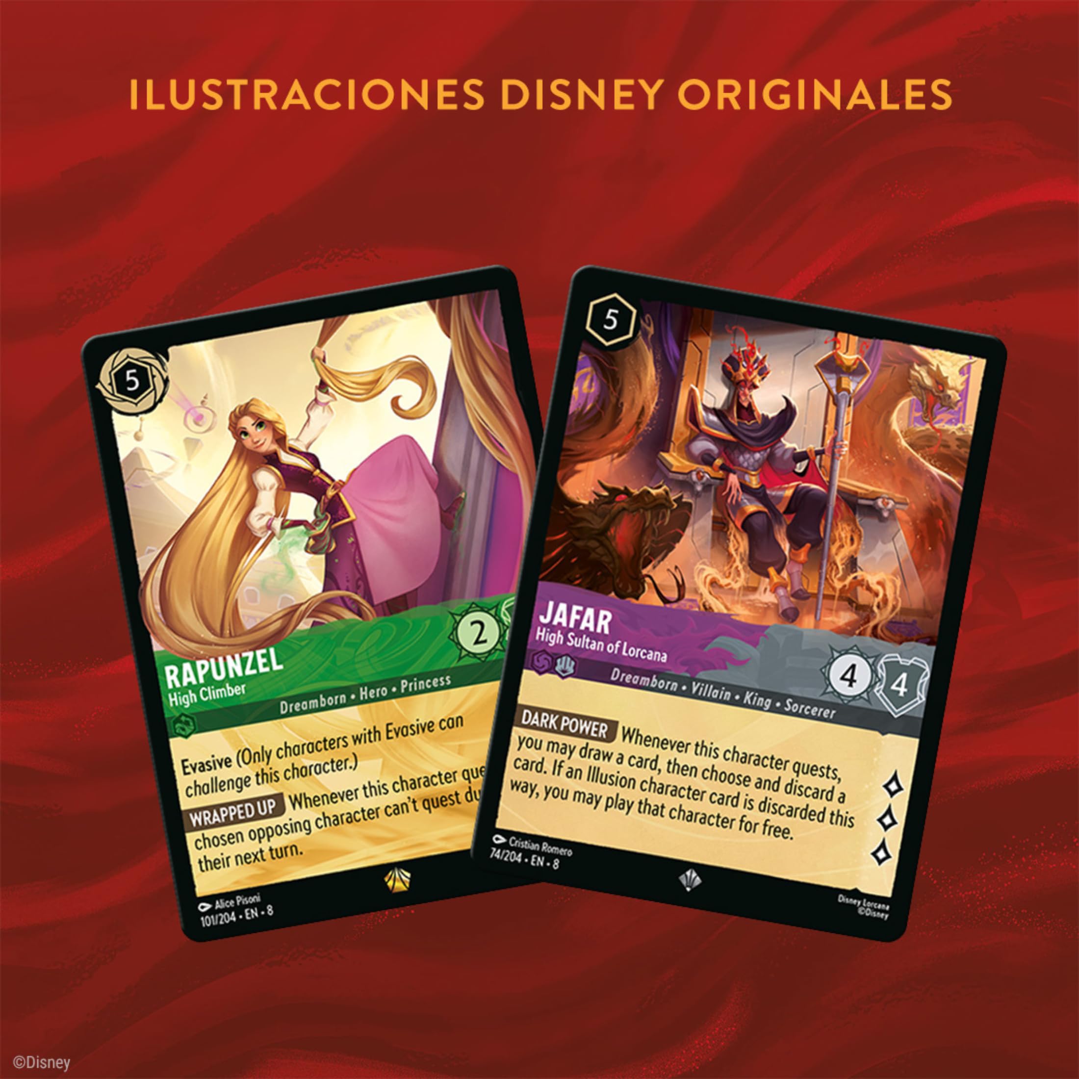 Ravensburger - Disney Lorcana TCG: Juego De Trove Illumineers Trove | Juegos De Cartas Adultos Y Niños con Cartas Disney Lorcana | Juegos Niños 8 Años O Más Coleccionables | Regalos Originales