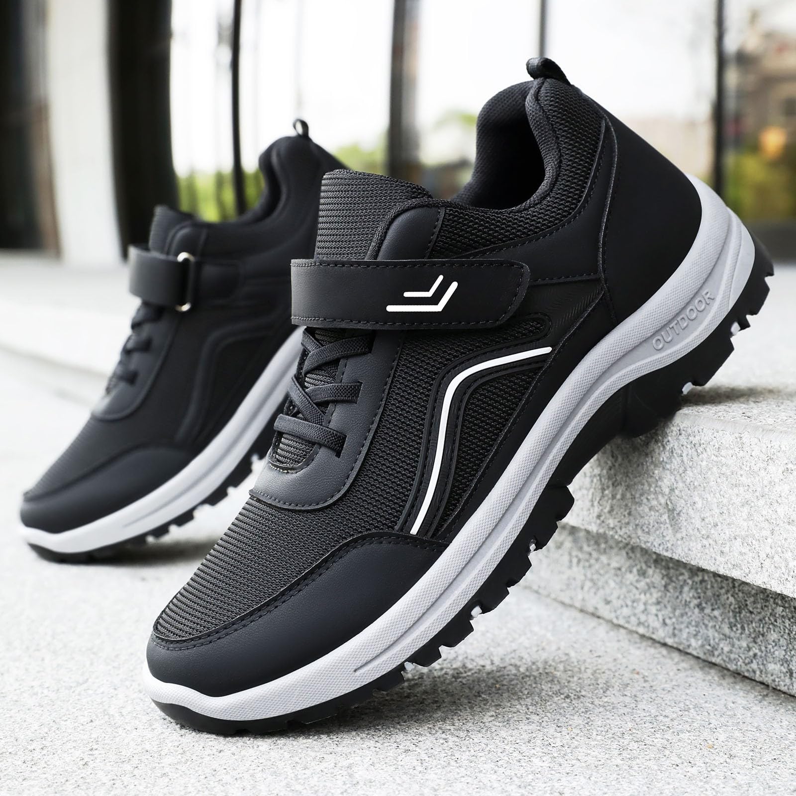 Zapatillas Correr Hombre Deportivas Hombre Running Shoes Caminar Gimnasio De Trail Deporte para Andar Deportivos Calzado Negras Rojas Plataforma 44 42 Zapatos Tenis Corrida Gym Mens Trainers