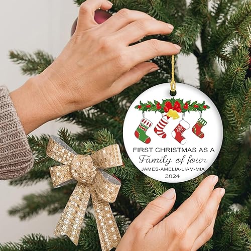 Miniatura 13 de Adornos personalizados para perro para árbol de Navidad 2024, adorno de Navidad personalizado para perros con nombre, regalos de decoración de árbol