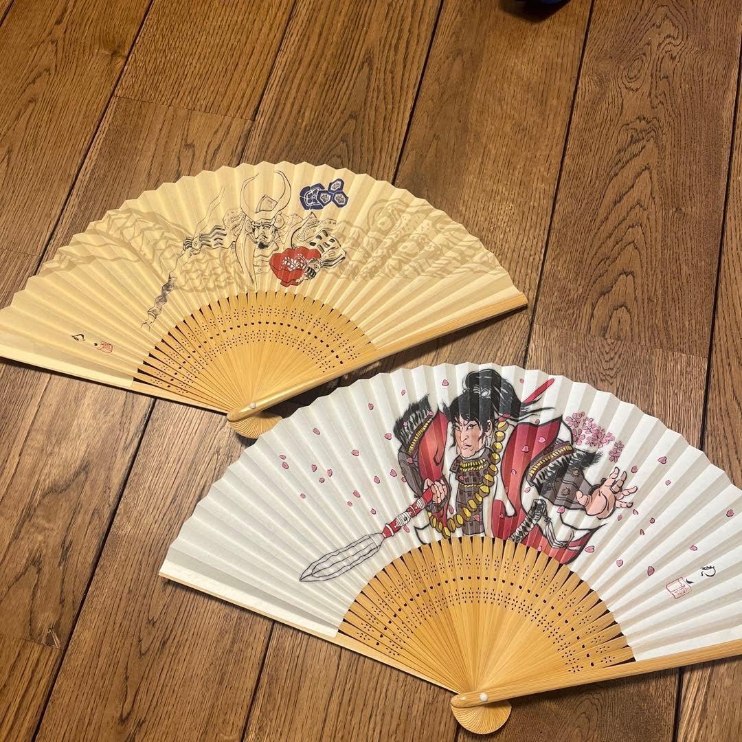 Amazon.co.jp: 博多祇園山笠 千代流扇子2本セット : おもちゃ