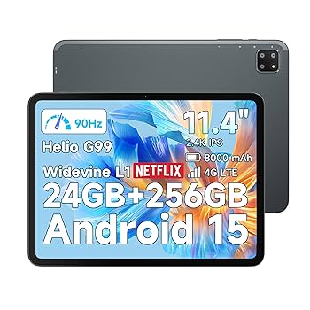 Amazon.co.jp: 【2.4K IPS 11.4インチ タブレットWi-Fi/SIM通話