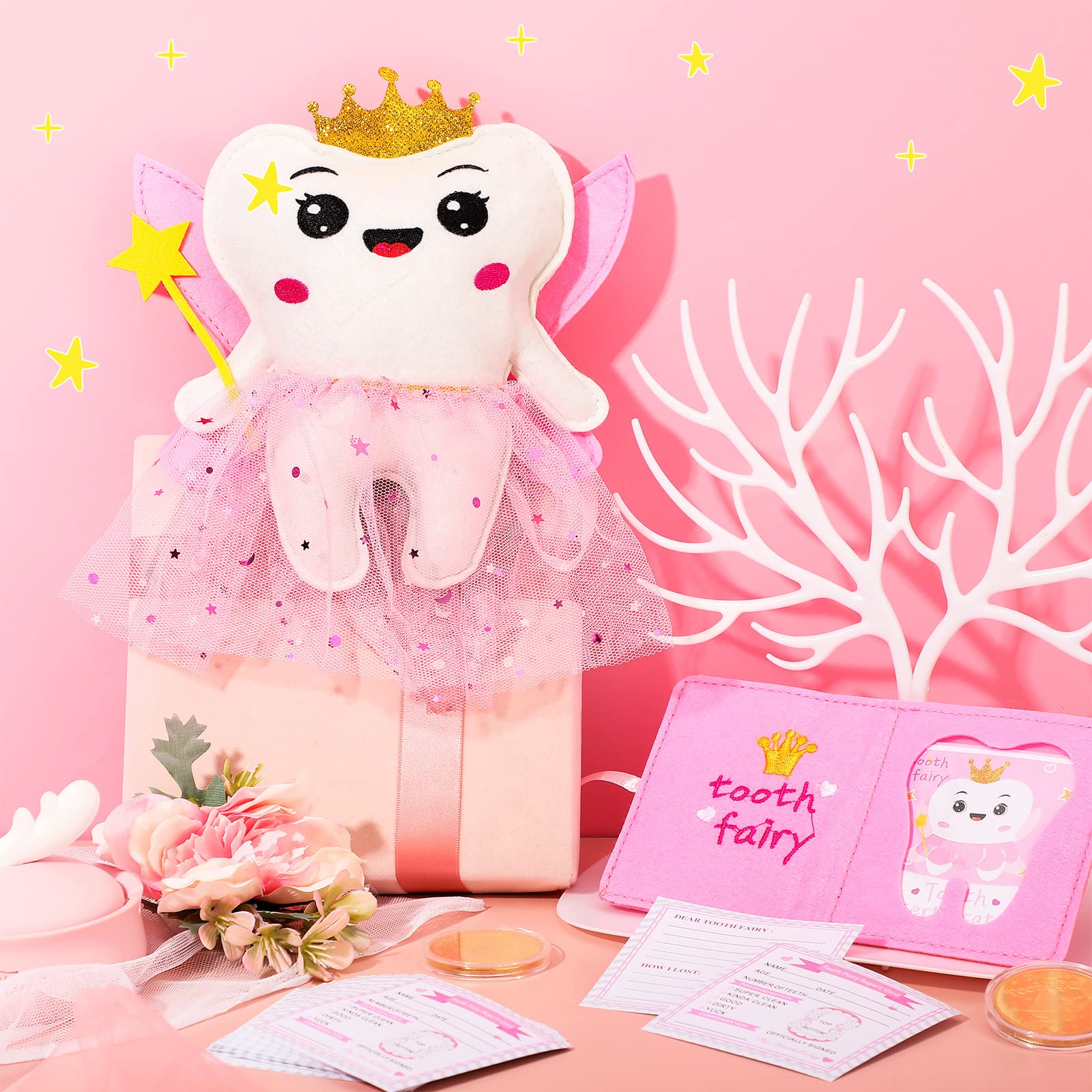 Amazon.co.jp: Sotiff Tooth 枕キット 失われた歯を含む かわいい妖精