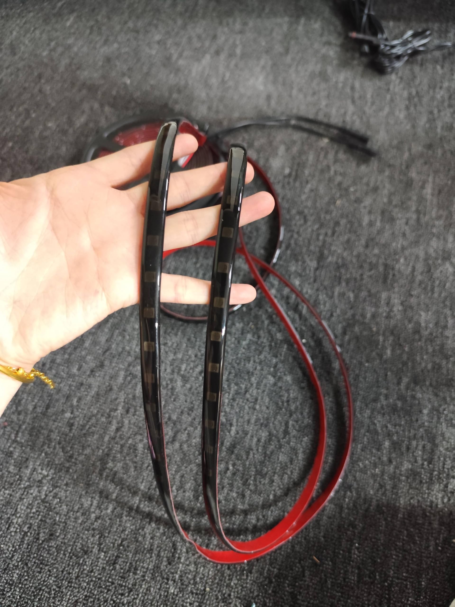 YD Lighting - 14PCS 4FT 1.2Meters 48inch Tinted Smoked LEDs Black Out PCB Dream Color Chasing Light Strips for Polaris Slingshot GT LE S SL SLR SLR LE Truck Car SUV Pickup APP Remote