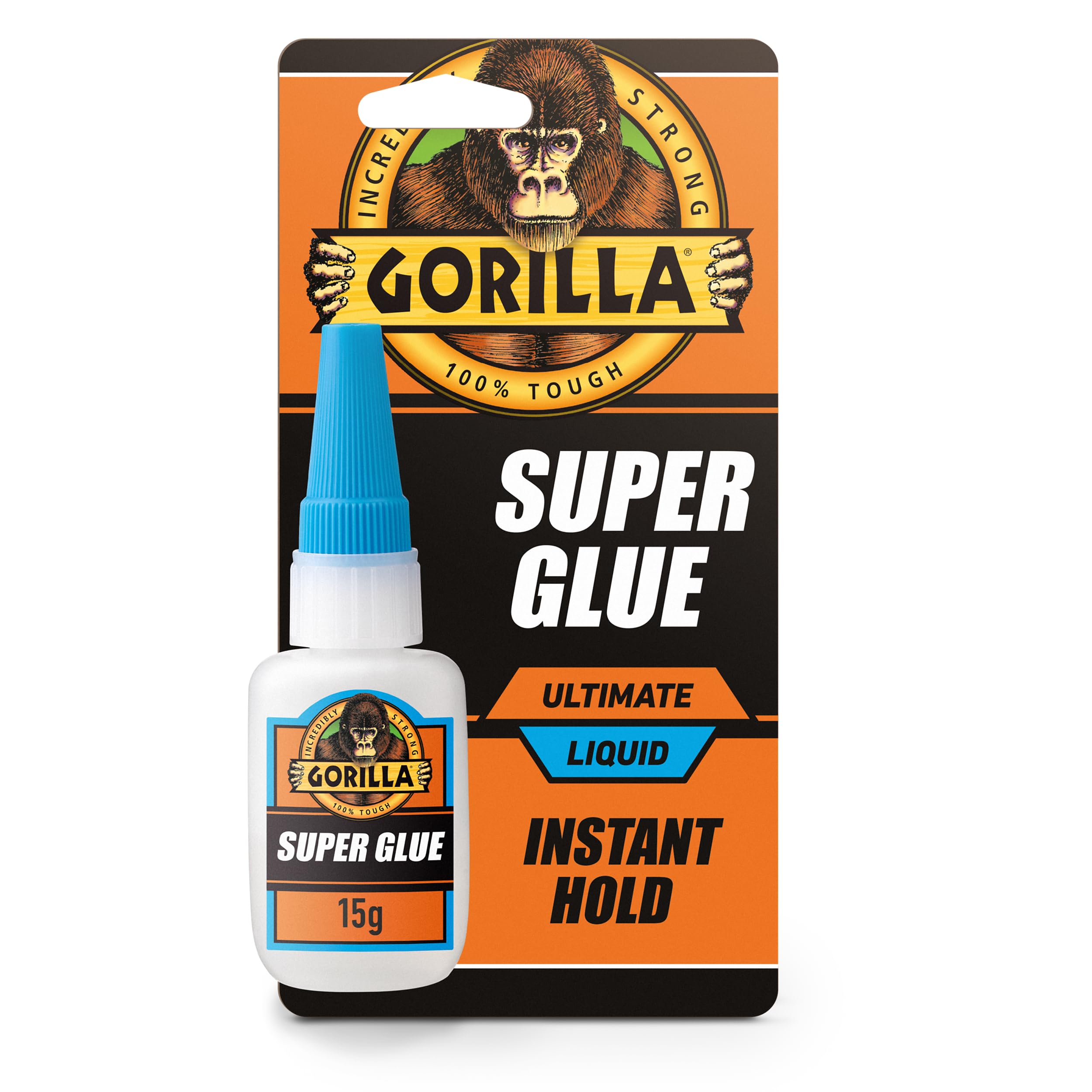 Gorilla Super Glue Cyanoacrylate 15g Liquid Adhesive Fastest Formula New