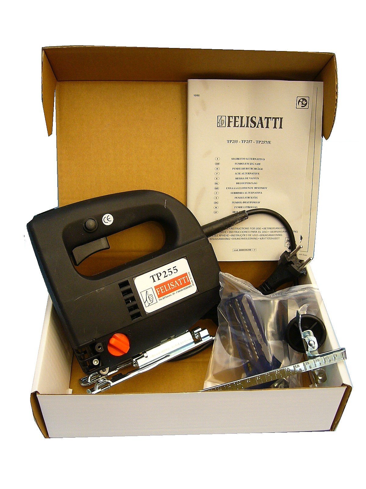 Seghetto alternativo Felisatti TP 255-230Volt