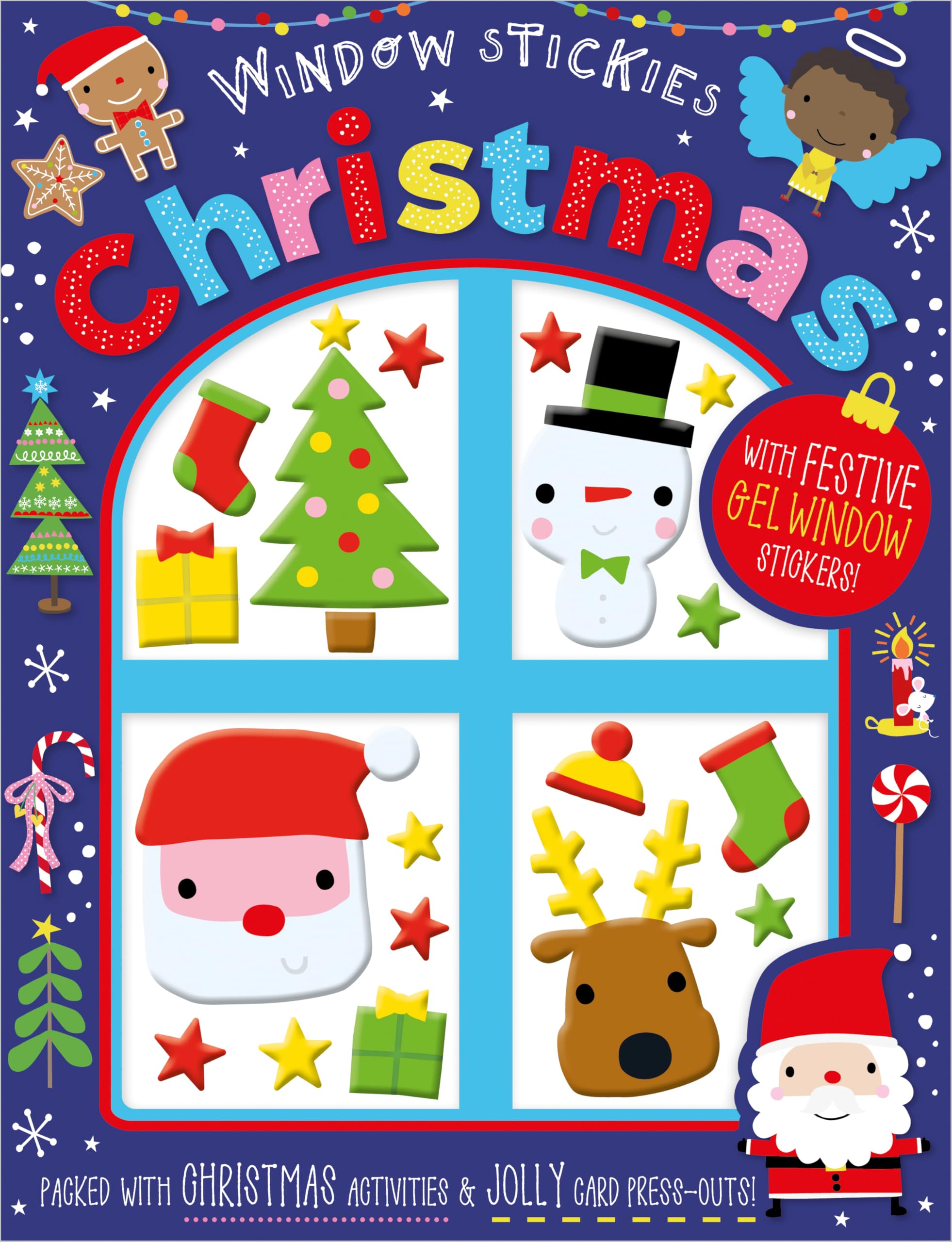 Window Stickies Christmas (activity book)