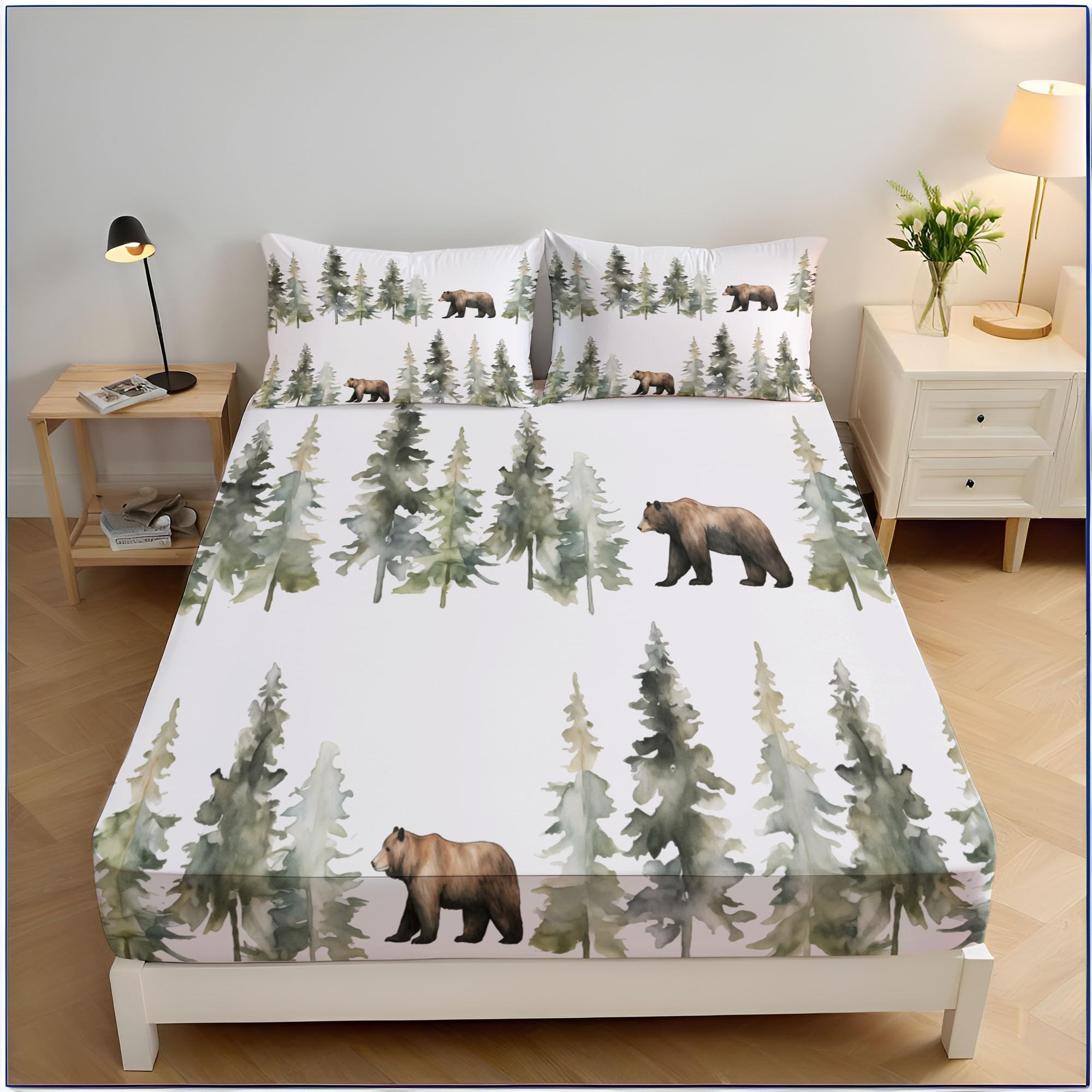 Drap housse enfant 160x200 grand bonnet 30cm en microfibre douce et résistante