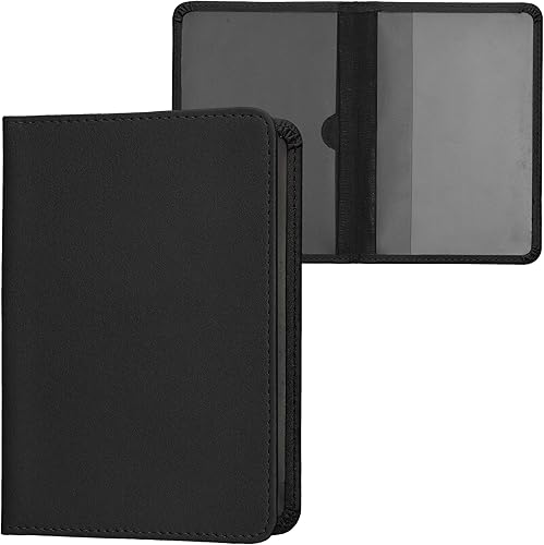 Miniatura 22 de kwmobile - Soporte para documentos del automóvil y tarjetas para documentos de vehículos y tarjetas, cuero sintético, color negro Menta,Menta