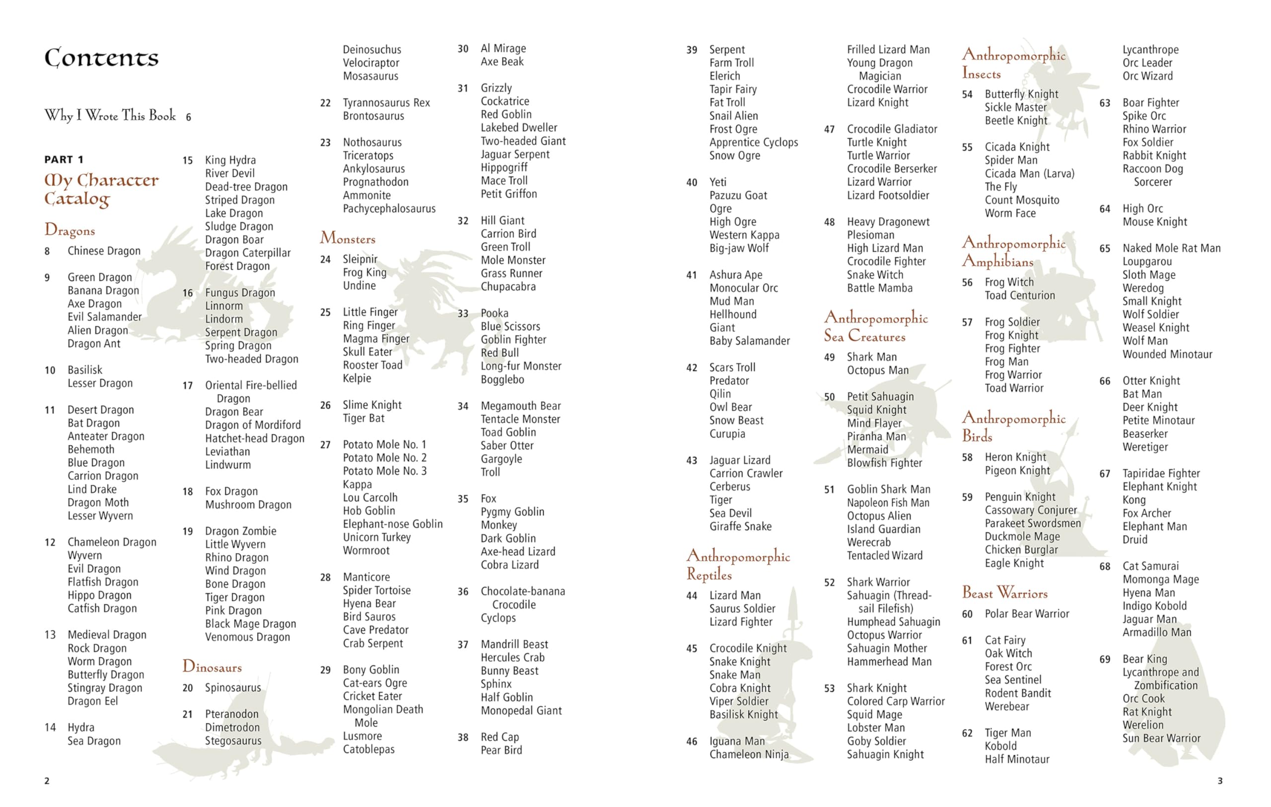 Fantasy Characters & Creatures: An Artist's Sourcebook