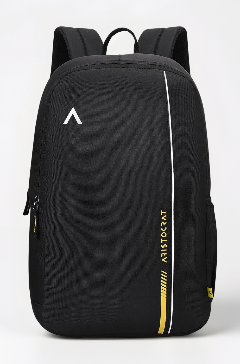 Nova 15L Laptop Backpack for Men & Women with Bottle Pocket | Padded Shoulder Straps, Multi Compartments | Travel & College Bag | Dark Black