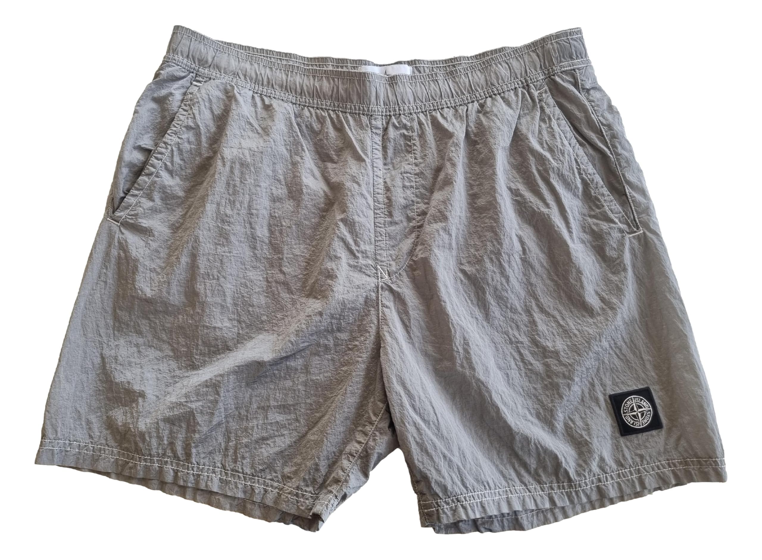 Stone Island Costume da Bagno Uomo Boxer Corto K1S1581 Grigio