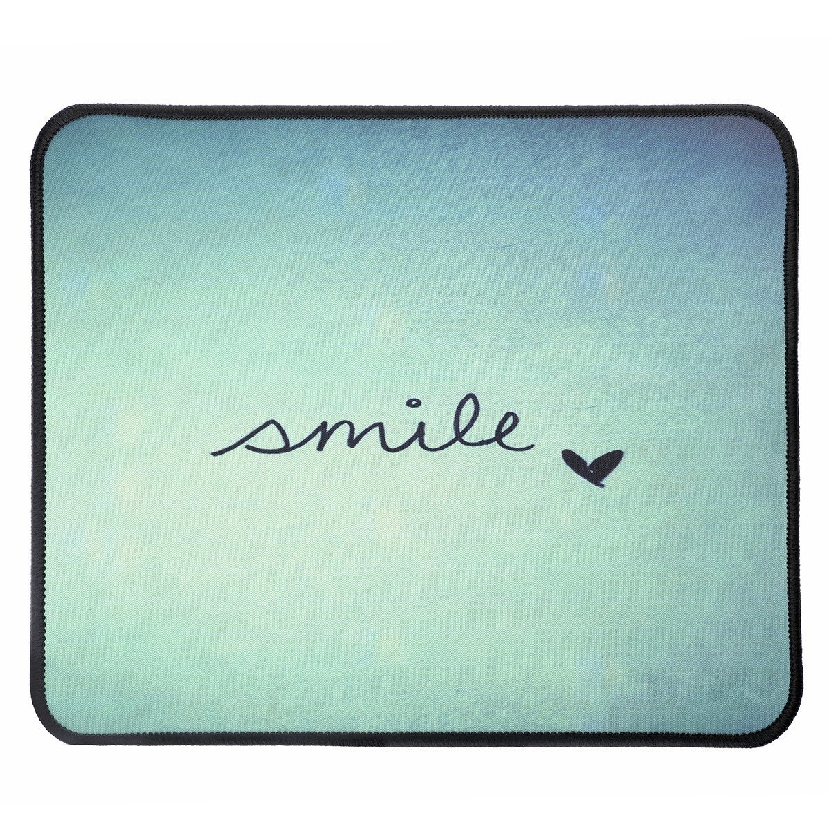 Mouse pad,Game Mouse Mat with Smooth Surfase and Stitched Edges for games&office 300 * 250 * 26mm(Smile)