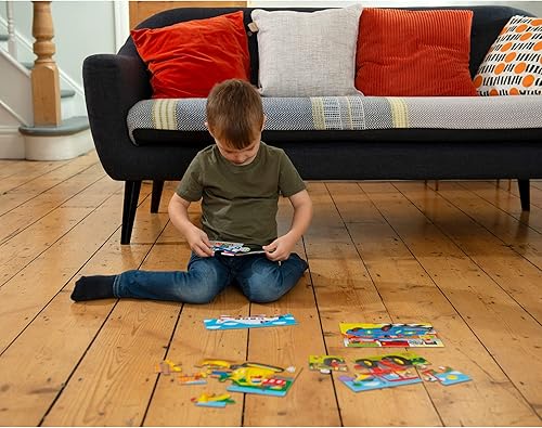 Miniatura 2 de Galt Juguetes, 4 rompecabezas en una caja - Vehículos, para edades 36