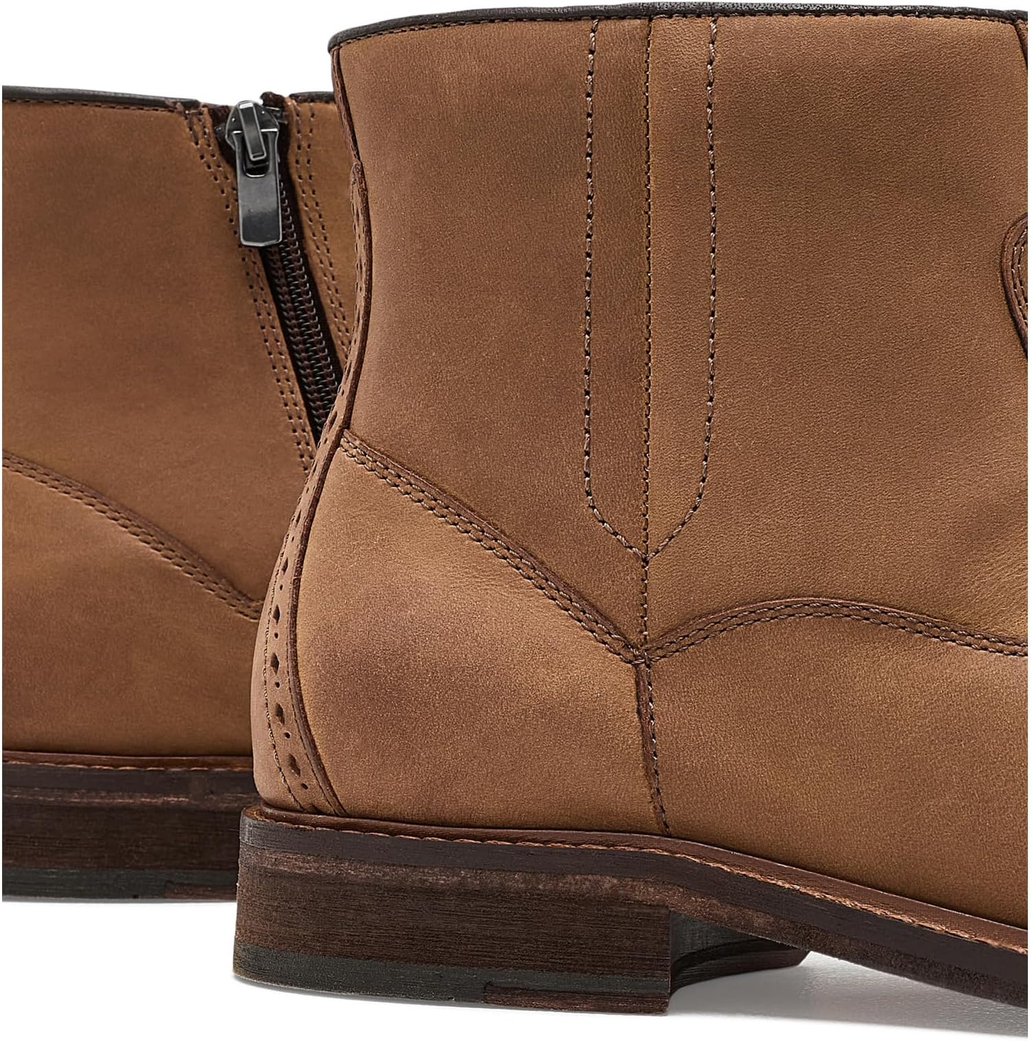 Men's Johnston & Murphy Ripley Inside Zip Boots | Zappos.com