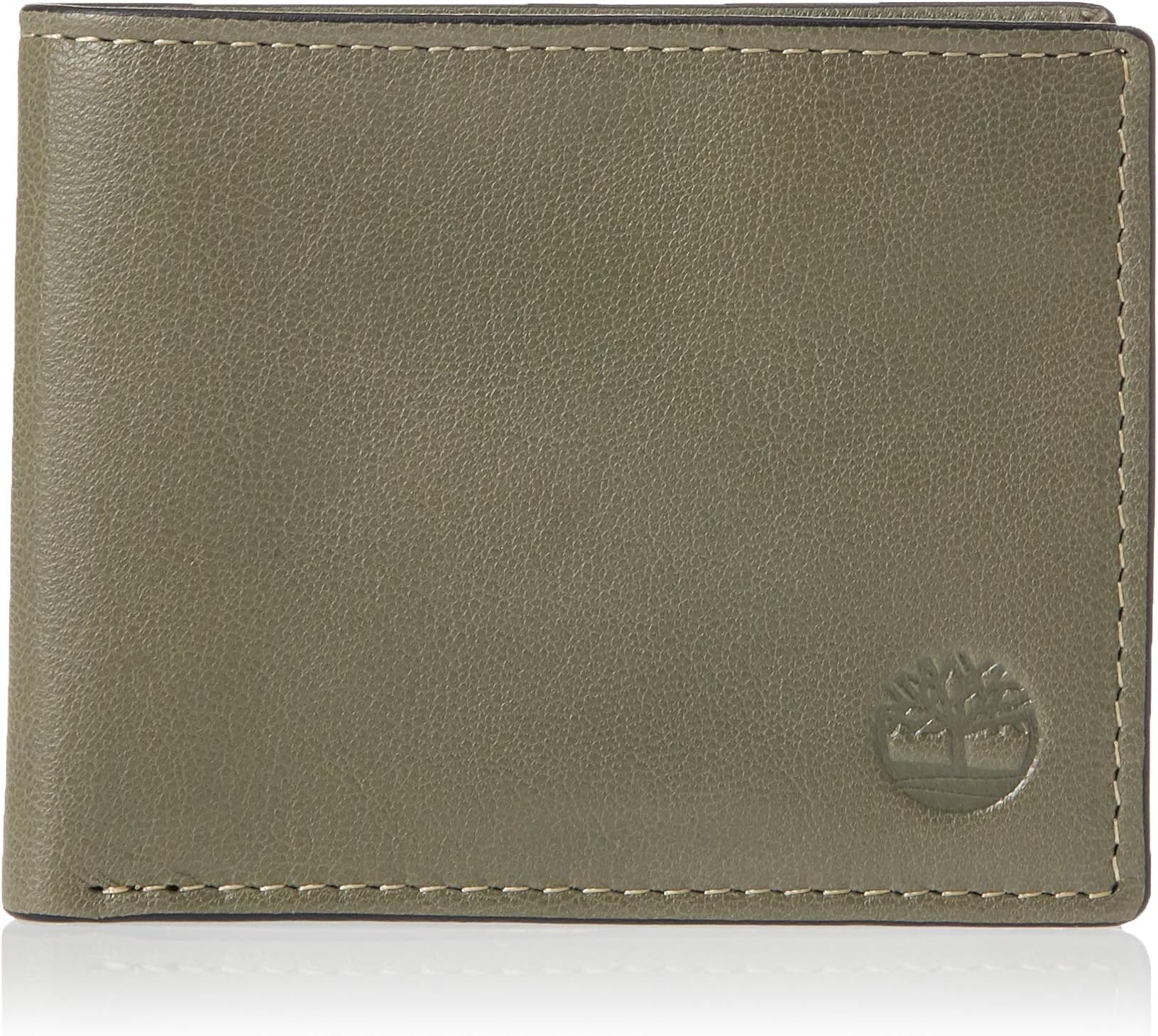 Men's Fine Passcasefine Break 皮夹 Travel Accessory-Bi-Fold Wallet
